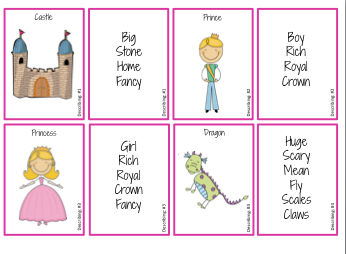 The Paper Bag Princess Vocabulary Work Paper Bag Princess Relief Teaching Ideas Vocabulary