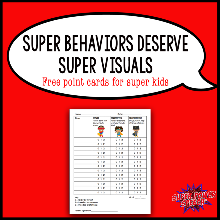 Super behaviors deserve super visuals