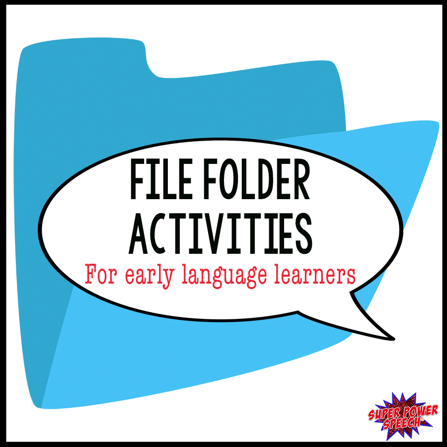 File Folder Activities for Early Language Learners