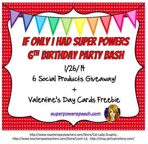 Blog Birthday Day 1: 6 Social Products Giveaway