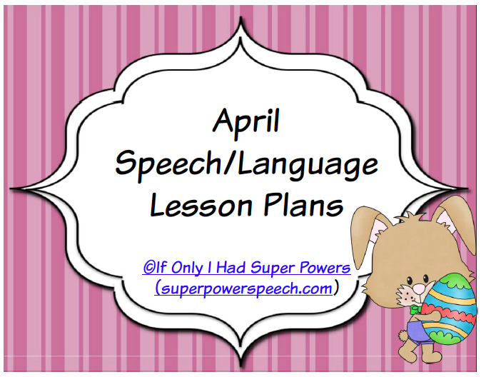 April Lesson Plans