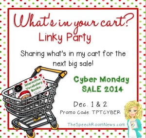 What’s in Your Cart Cyber Monday 2014!
