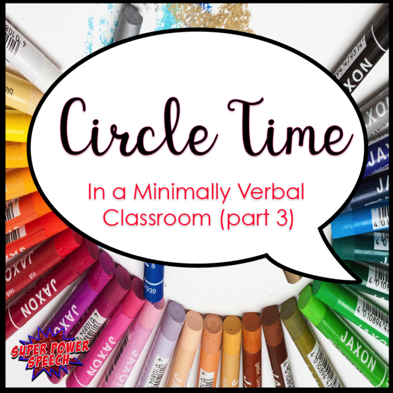 Circle Time in a Minimally Verbal Classroom #3