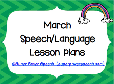 March Lesson Plans 2015