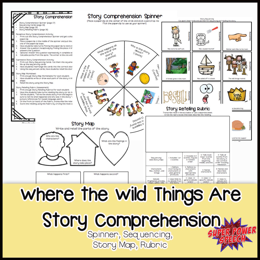 Wild things comprehension