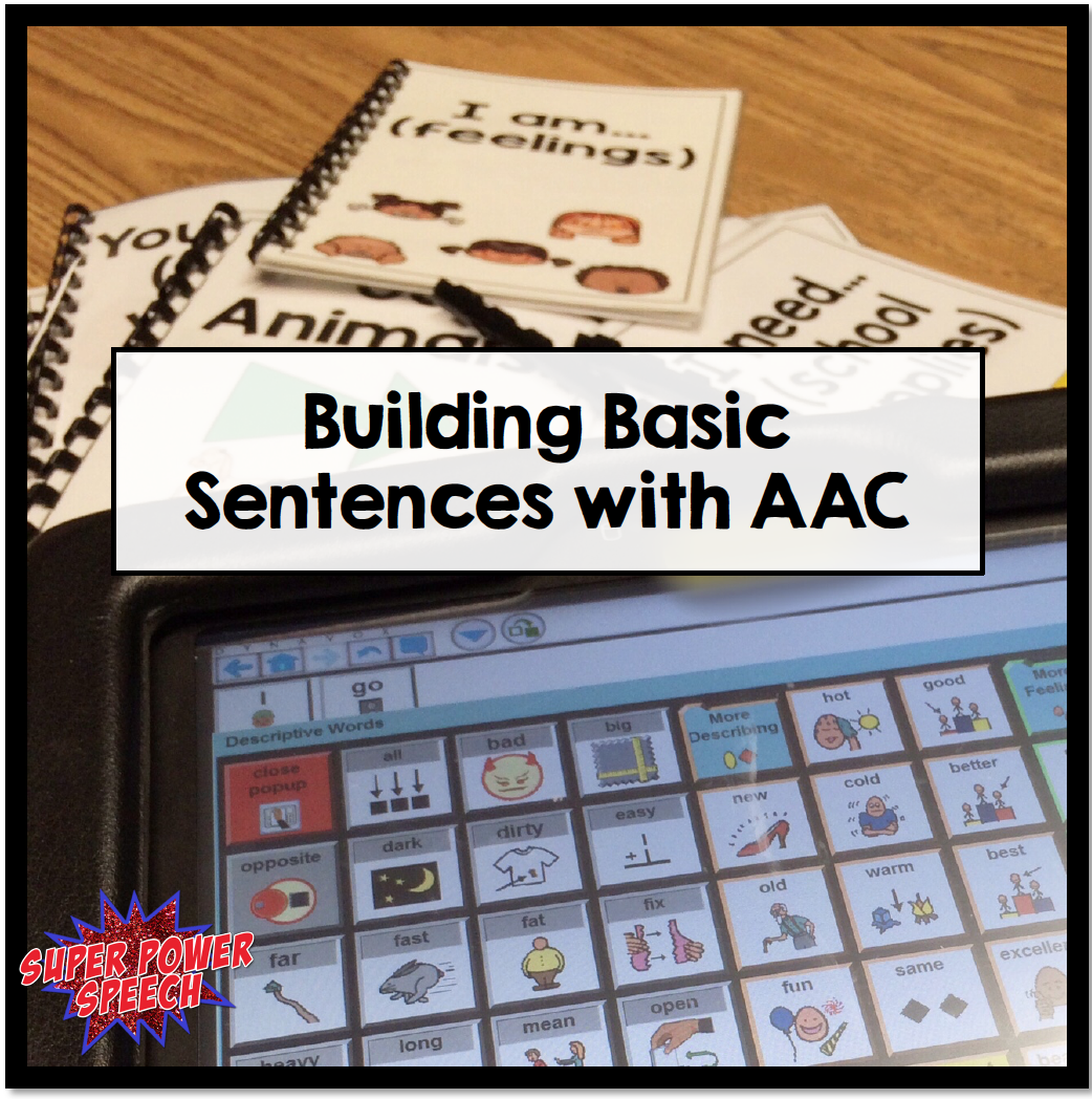 Building Basic Sentences with AAC