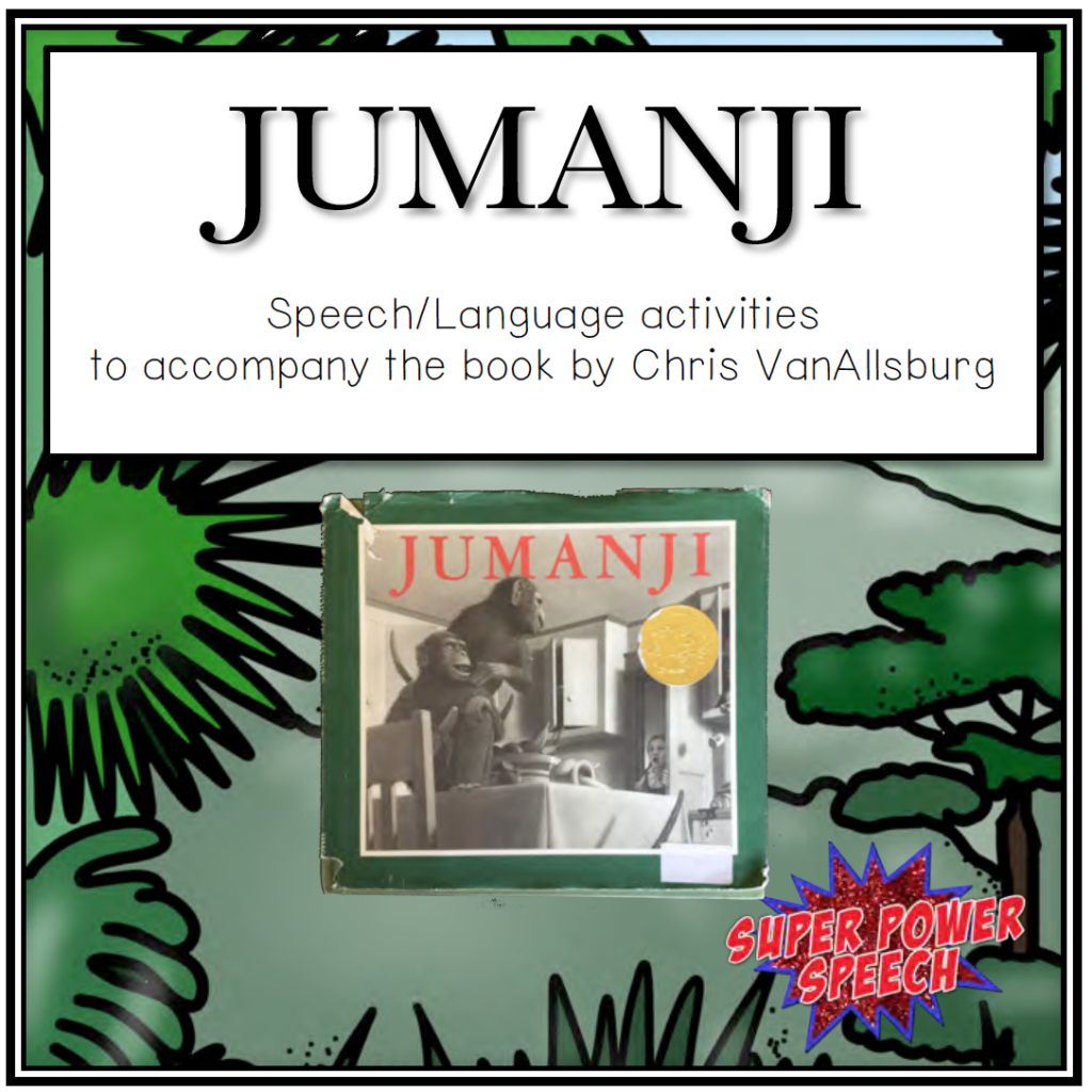 Jumanji makes for the perfect tool to teach students language and articulation skills!
