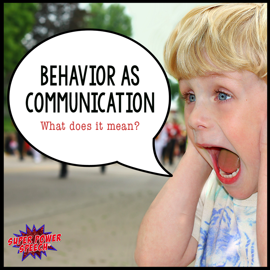 Behavior that is not "socially acceptable" is often a powerful way for individuals to communicate. What behaviors have you witnessed where a child was trying to communicate to you?