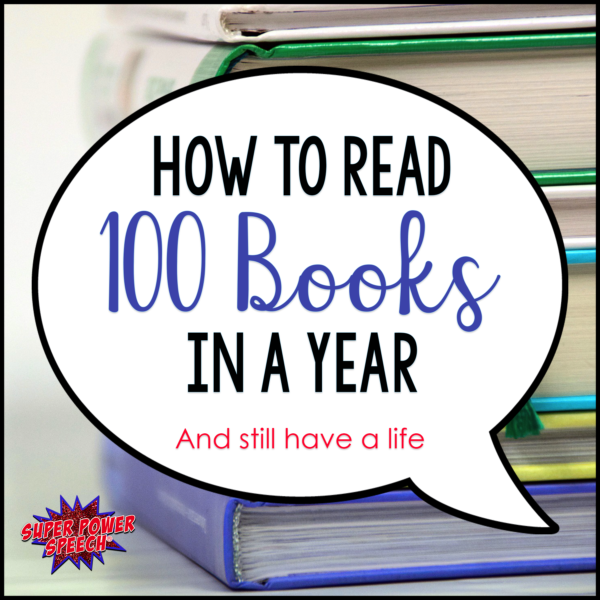 How to read 100 books in a year Super Power Speech