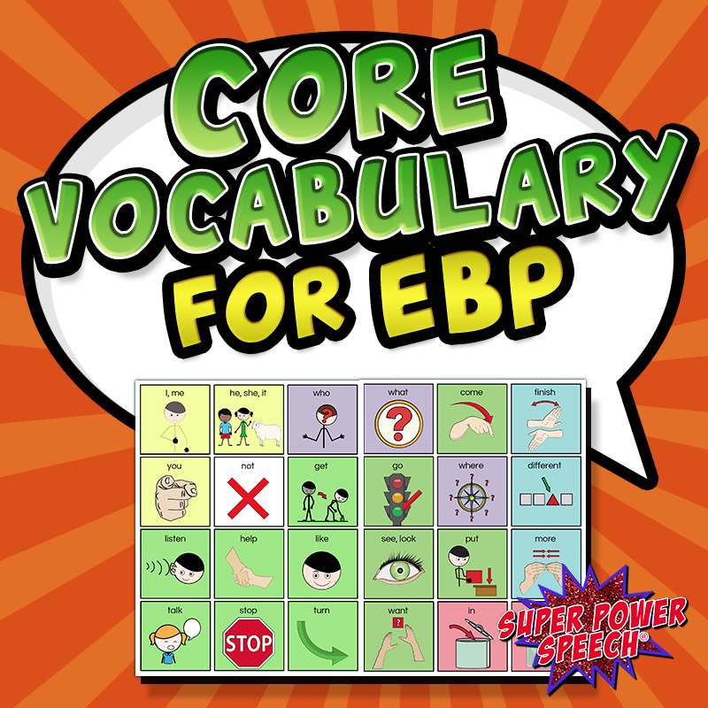 Core Vocabulary for Evidence-Based Practice