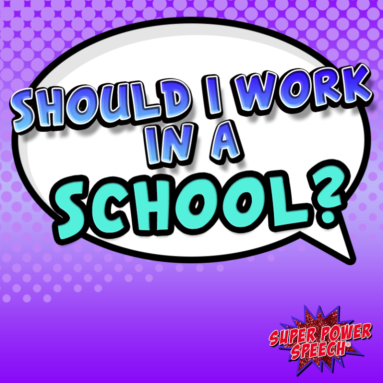 Should I work in a school?