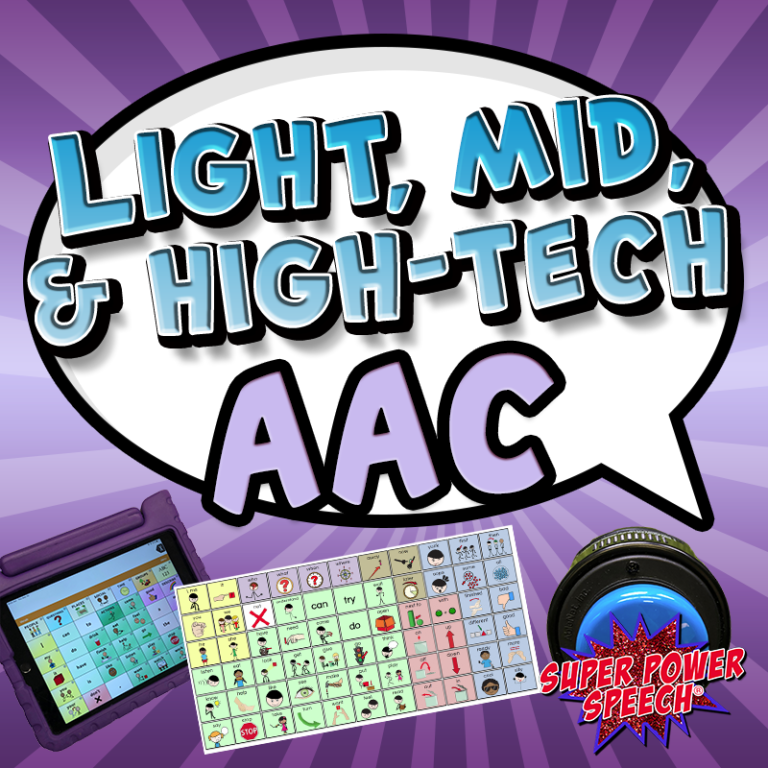 Light, Mid, and High-Tech AAC. Same… but different
