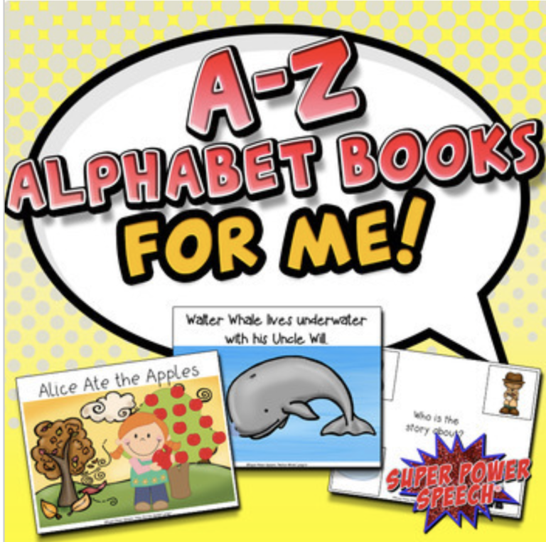 A-Z Alphabet Books For Me!