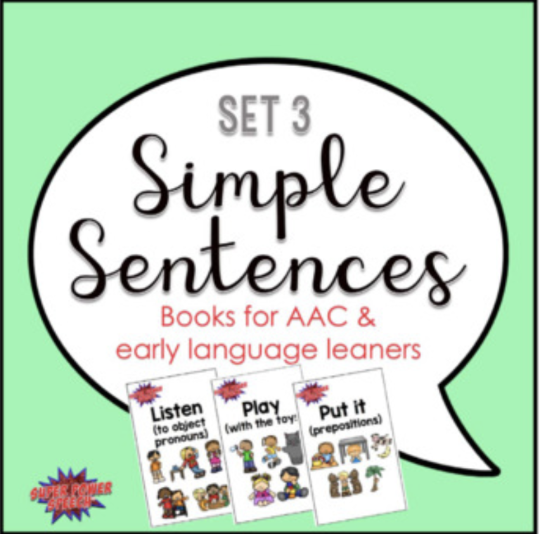 Simple Sentences #3 (Books for Early Language Learners)